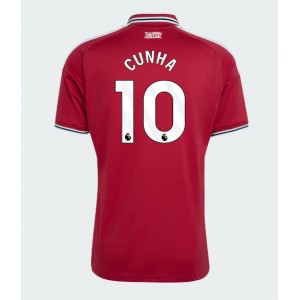 Manchester United Matheus Cunha #10 Jalkapallovaatteet Kotipaita 2026-27 Lyhythihainen